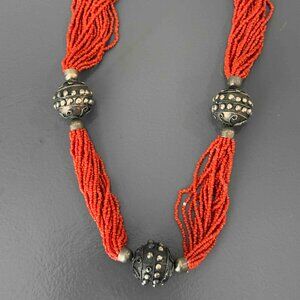 Vintage Tibetan Beaded Necklace